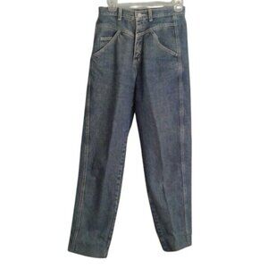 Jones Wear Size 8 Jeans Vintage 28 x 28.5 High Waist Blue Denim 100% Cotton Mom